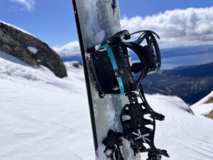 Splitboard con pieles
